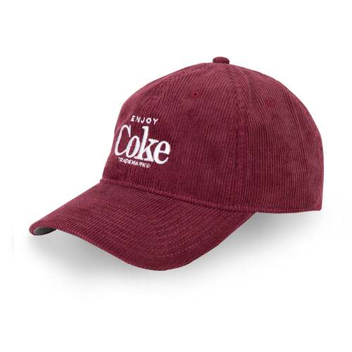 American Needle Coca-Cola Cord Slouch Maroon OSFA ACOK558-MAR-OSFA