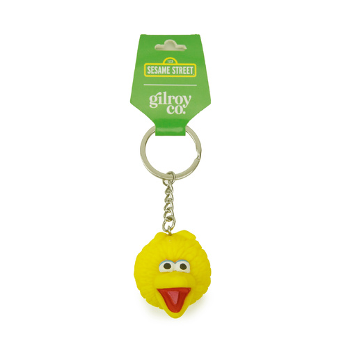 Gilroy Co. Big Bird Keychain Yellow 