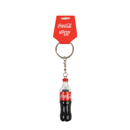 Gilroy Co. Coca Cola Bottle Keychain Black 