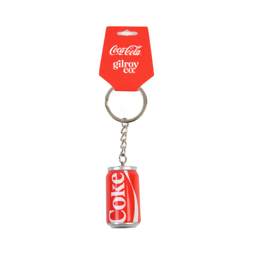 Gilroy Co. Coke Can Keychain Red 