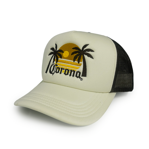 Gilroy Co. Corona Foamy Trucker Sunset Contrast Ivory/Chocolate OSFM
