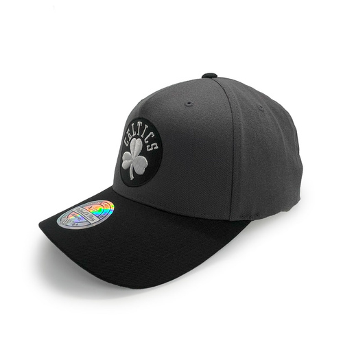 Mitchell & Ness Boston Celtics Flexfit 110 Pinch Charcoal/Black OSFM