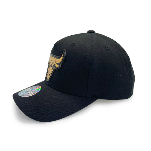 Mitchell & Ness Chicago Bulls 5 Panel 110 Pinch Weld Application Black OSFM
