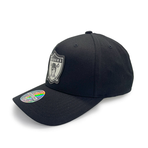 Mitchell & Ness Las Vegas Raiders 5 Panel 110 Pinch Weld Application Black OSFM