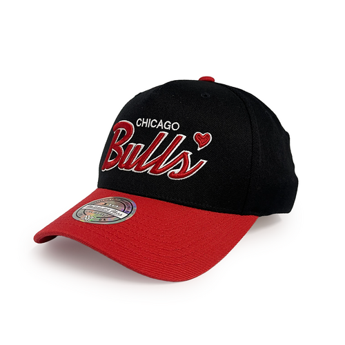 Mitchell & Ness Chicago Bulls Flexfit 110 Love Hate Black/Red OSFM