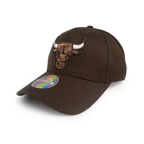 Mitchell & Ness Chicago Bulls Flexfit 110 Core Brown OSFM