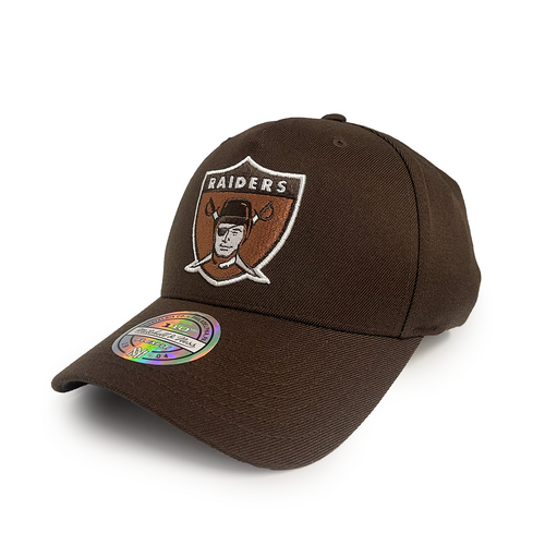 Mitchell & Ness Oakland Raiders Flexfit 110 Core Brown OSFM