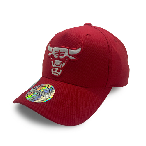 Mitchell & Ness Chicago Bulls Flexfit 110 Autumn Colour Crimson OSFM