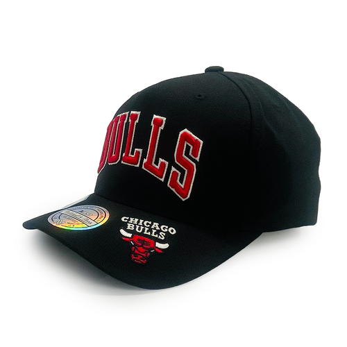 Mitchell & Ness Chicago Bulls Flexfit 110 Double Up Black OSFM