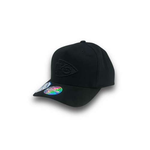 Mitchell & Ness Kansas City Chiefs 110 Black On Black Core OSFM