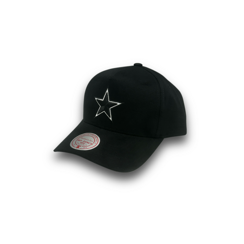 Mitchell & Ness Dallas Cowboys Pro Pinch Black & White Core OSFM