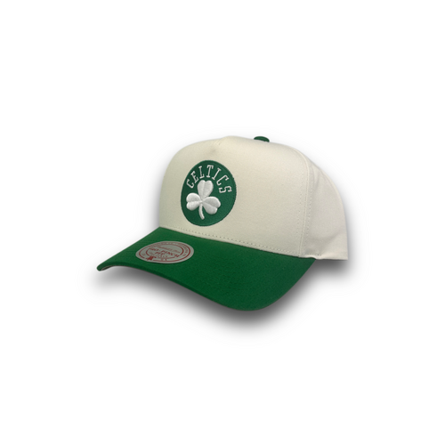 Mitchell & Ness Boston Celtics Pro Pinch Core Two Tone White Cream/Green OSFM