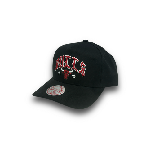 Mitchell & Ness Chicago Bulls Pro Pinch Black Letter OSFM