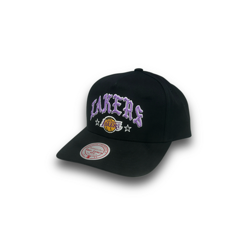 Mitchell & Ness Los Angeles Lakers Pro Pinch Black Letter OSFM