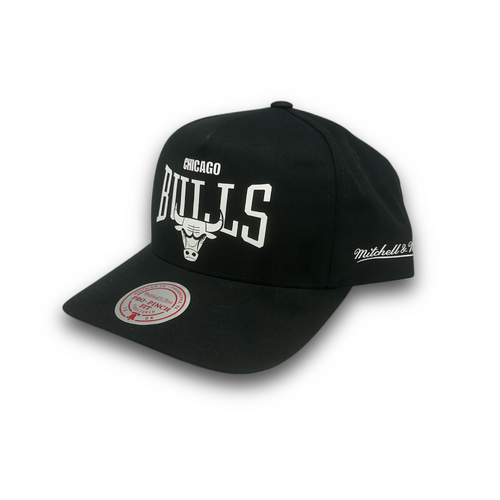 Mitchell & Ness Chicago Bulls Pro Pinch Puff Print Black OSFM