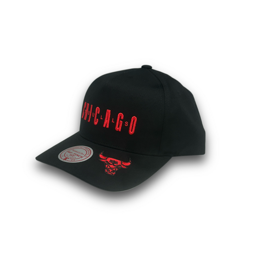 Mitchell & Ness Chicago Bulls Pro Pinch Evergreen Core Black OSFM