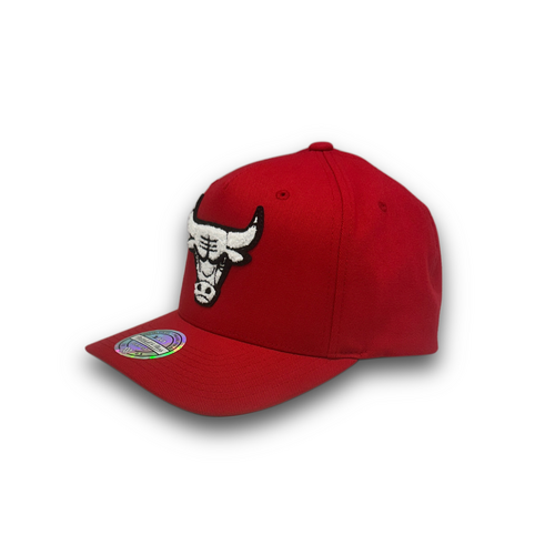 Mitchell & Ness Chicago Bulls Flexfit 110 Winter Colour Washed Red OSFM