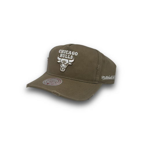 Mitchell & Ness Chicago Bulls Origins Star Spangled Distressed Gravel Stone OSFM