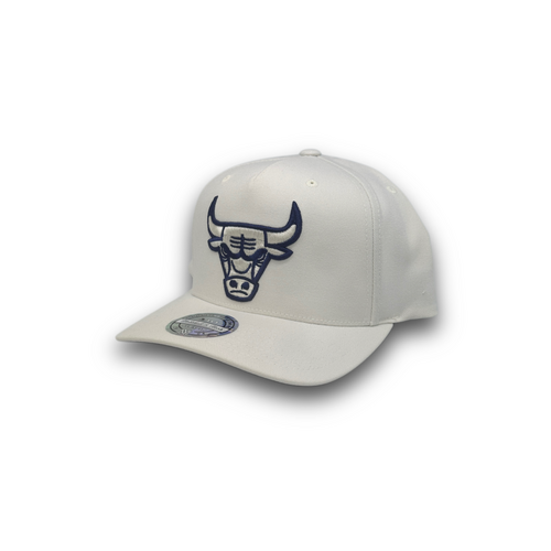 Mitchell & Ness Chicago Bulls Flexfit 110 Seasonal White OSFM