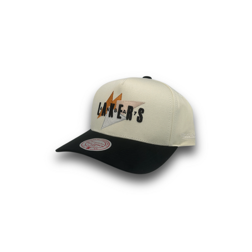Mitchell & Ness Los Angeles Lakers Pro Pinch Angular Cream OSFM
