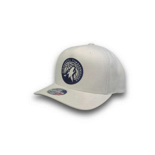 Mitchell & Ness Minnesota Timberwolves Flexfit 110 Seasonal White OSFM