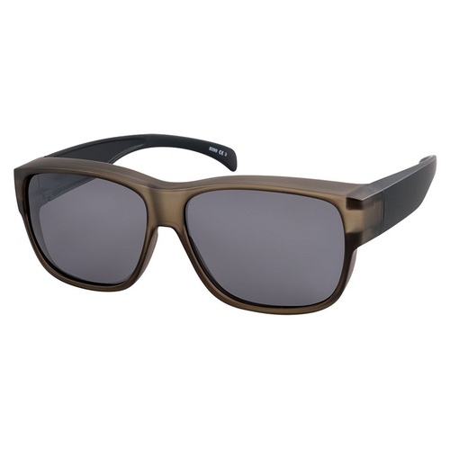 Cover Glasses Tropical 8099 Transparent Grey / Smoke Mirror Polarised Lenses