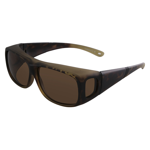 Cover Glasses Eclipse 8135 Matte Tortoise / Brown Polarised Lenses