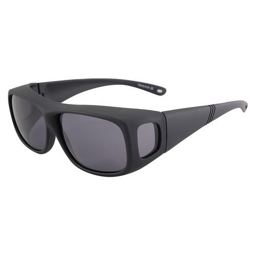 Cover Glasses Terra 8142 Satin Black / Grey Polarised Lenses
