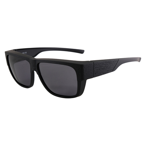 Cover Glasses Flow 8156 Satin Black / Grey Polarised Lenses