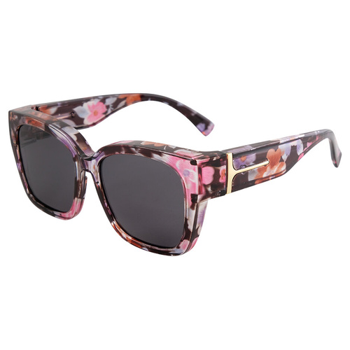 Cover Glasses Chloe 8162 Crystal Floral / Grey Polarised Lenses