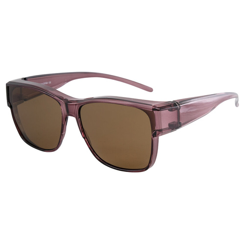 Cover Glasses Modern 8164 Crystal Purple / Brown Polarised Lenses