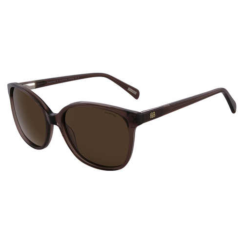 Bill Bass Gracia 25872 Crystal Brown / Brown Polarised Lenses