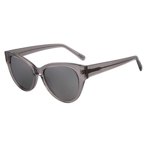 Bill Bass Elsie 25924 Crystal Grey / Grey Mirror Polarised Lenses