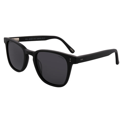 Bill Bass Leandro 28147 Matte Black / Grey Polarised Lenses
