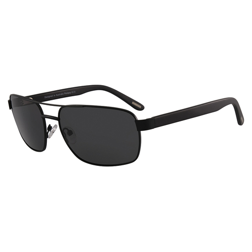 Bill Bass Fabien 28219 Satin Black / Grey Polarised Lenses