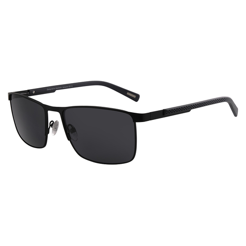Bill Bass Jacques 28232 Satin Black / Grey Polarised Lenses