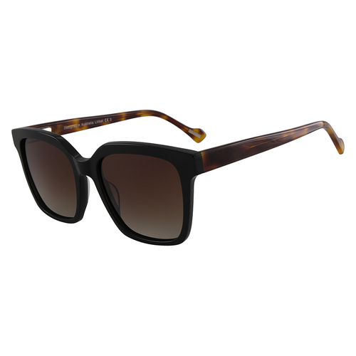 Bill Bass Lilibet 28244 Black Demi / Brown Gradient Polarised Lenses