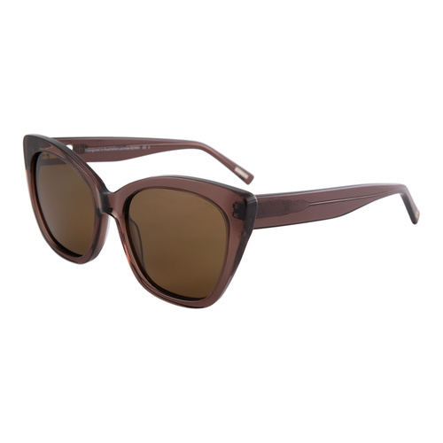Bill Bass Lucinda 28302 Crystal Brown / Brown Polarised Lenses