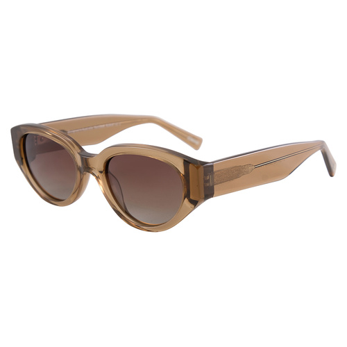 Bill Bass Narcissa 28352 Crystal Brown / Brown Gradient Polarised Lenses