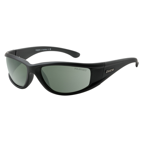 Dirty Dog Banger 52843 Satin Dark Grey / Green Polarised Lenses