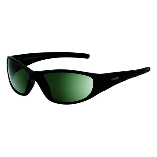 Dirty Dog Coal Safety 52873 Black / Green Polarised Lenses