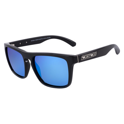 Dirty Dog Monza 53267 Black / Blue Mirror Polarised Lenses