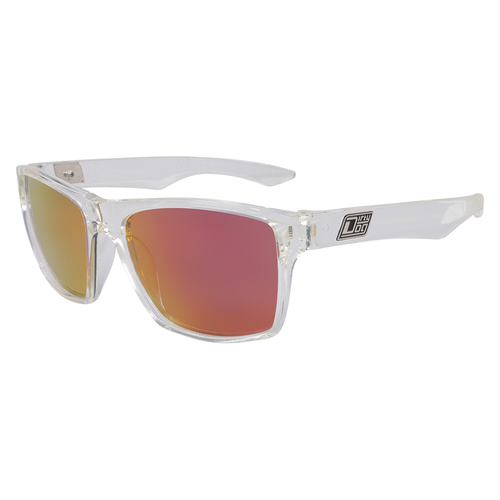 Dirty Dog Vendetta 53329 Crystal / Red Fushion Mirror Polarised Lenses