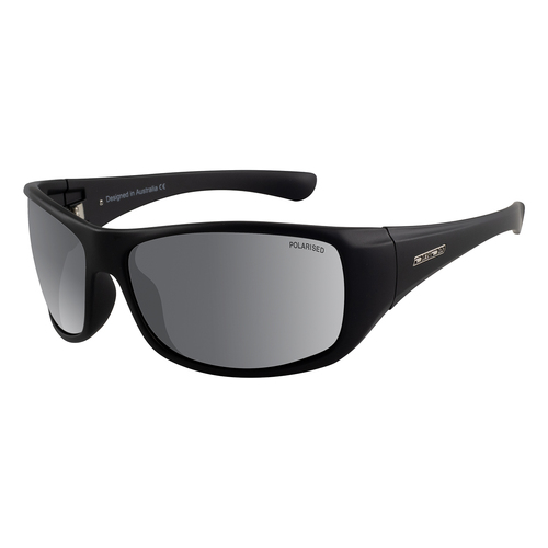Dirty Dog Icicle 53541 Satin Black / Grey Polarised Lenses