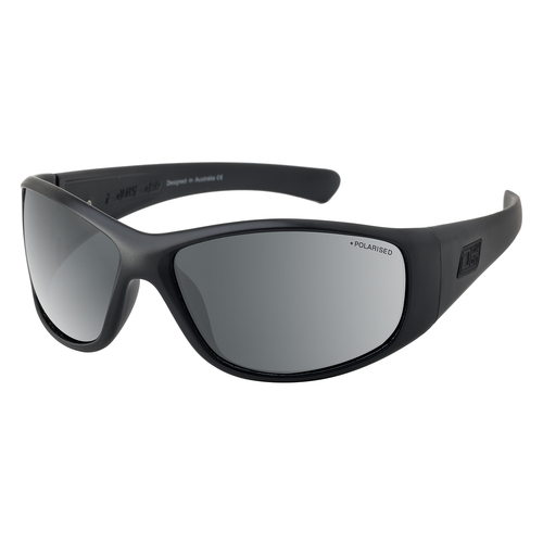 Dirty Dog Ridge 53621 Satin Black / Grey Polarised Lenses