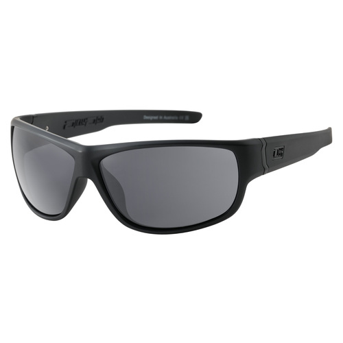 Dirty Dog Vault 53656 Satin Black / Grey Polarised Lenses