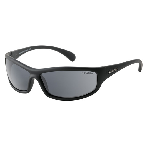 Dirty Dog Swivel 53669 Satin Black / Grey Polarised Lenses