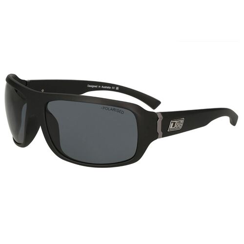 Dirty Dog Hammer 53688 Satin Black / Grey Polarised Lenses