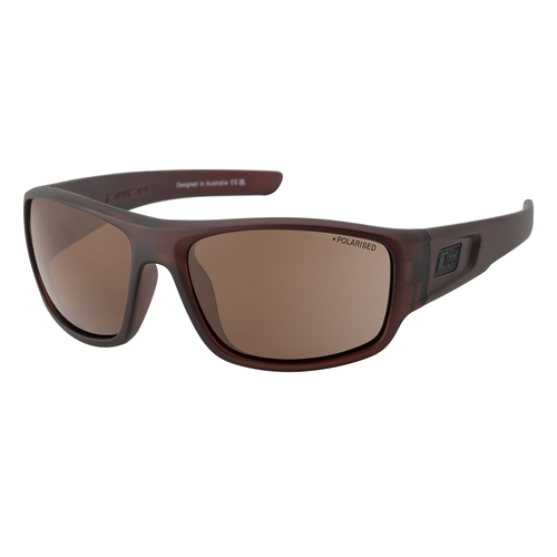 Dirty Dog Muffler 53694 Satin Brown / Brown Polarised Lenses