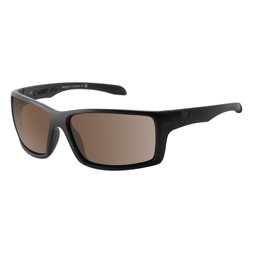 Dirty Dog Knuckle 53718 Satin Black / Brown Polarised Lenses